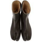 Maison Margiela Brown Tabi Boots