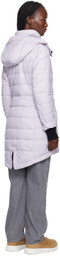 Canada Goose Purple Ellison Down Jacket