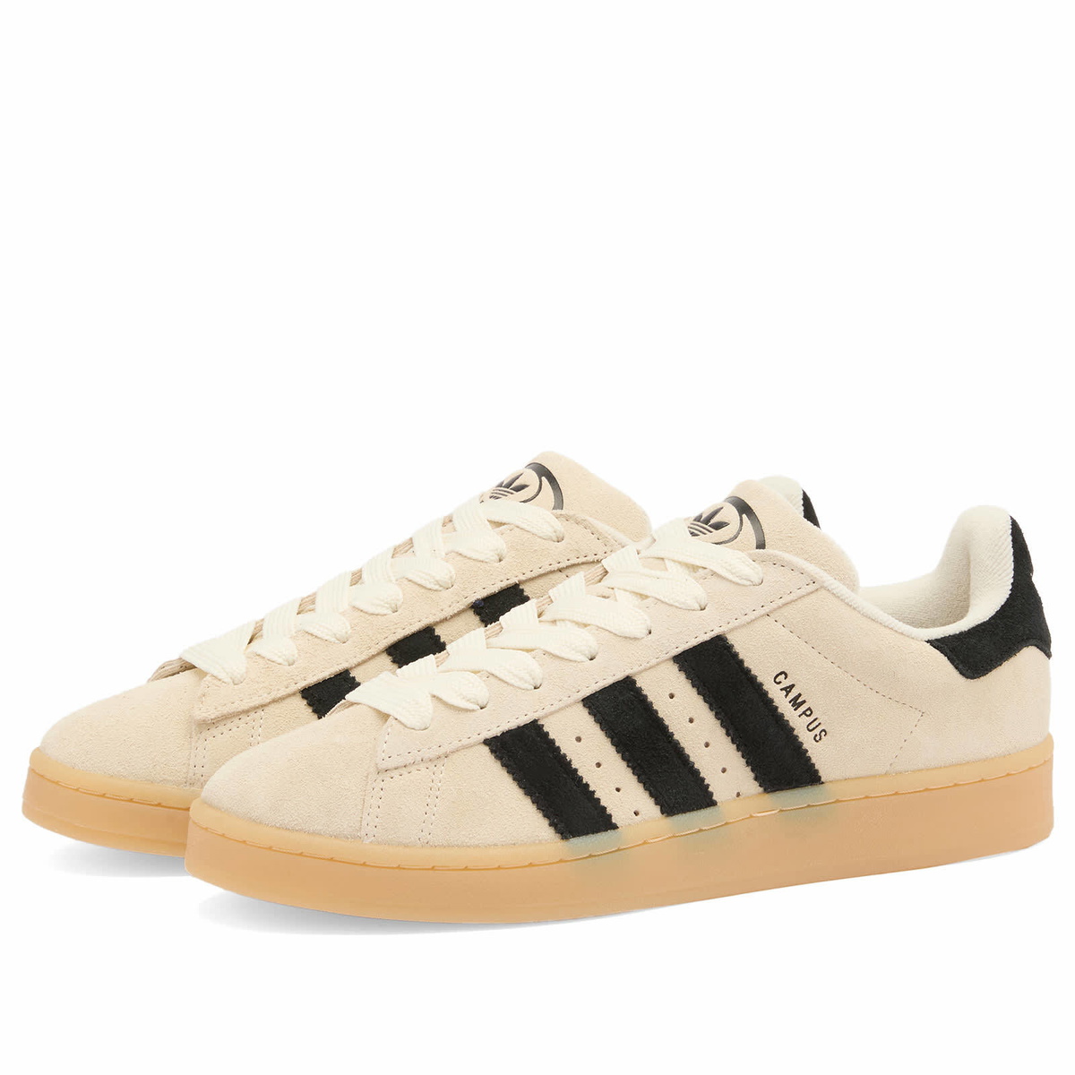 新品アディダスadidas キャンパス00s CAMPUS 27.5cm白こげ茶 新品 adidas CAMPUS 00s 白 / 焦げ茶 27.5cm adidas CAMPUS 00s