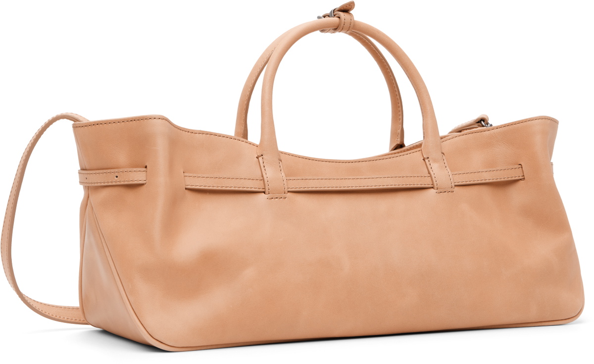 MARGESHERWOOD Beige Grandma Used Shoulder Bag