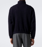 Jil Sander Wool-blend half-zip sweater