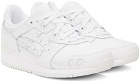 Asics White GEL-LYTE III OG Sneakers