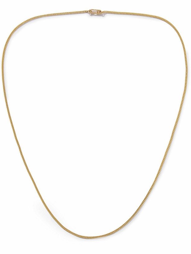 Photo: Miansai - Mini Annex Gold Vermeil Chain Necklace
