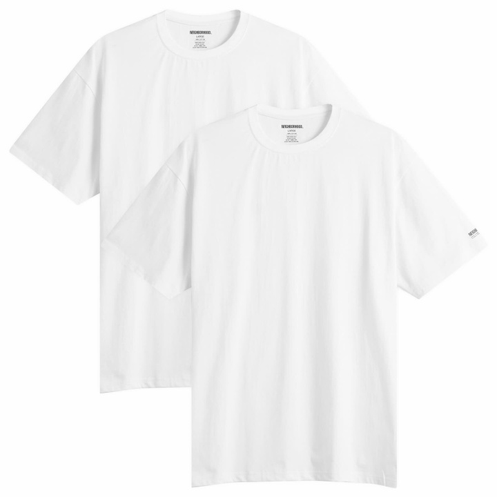 Photo: Neighborhood Men's Classic 2-Pack T-Shirts in White