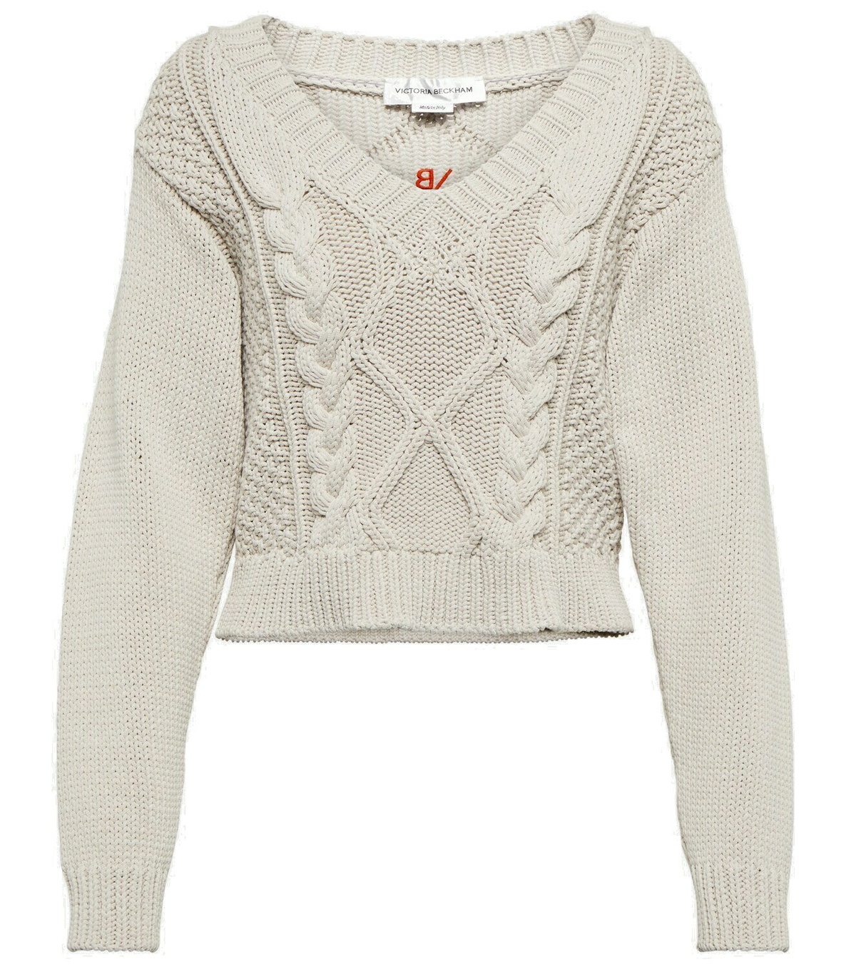 Beckham Short Sleeve Cable Knit Sweater main image 1