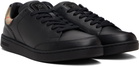 Burberry Black Leather Set Sneakers