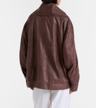 Calvin Klein Collection Isa leather jacket