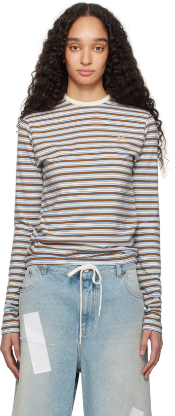 Photo: ERL Multicolor Striped Long Sleeve T-shirt