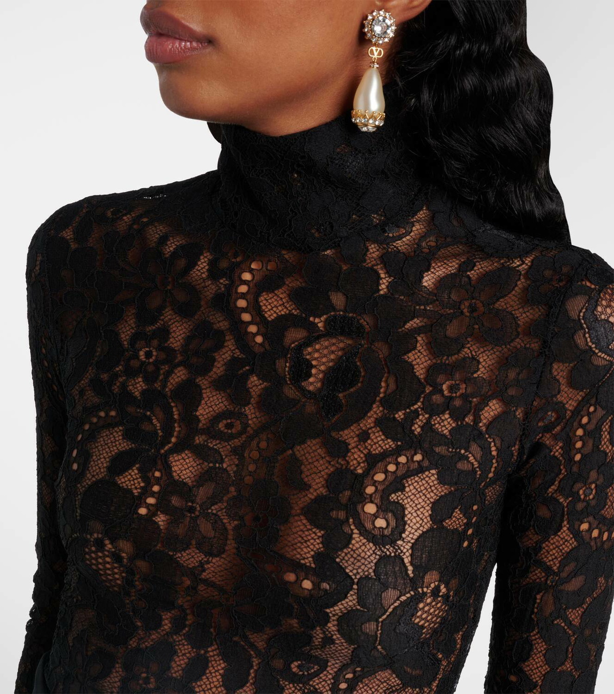 Valentino Rebrodé lace jumpsuit
