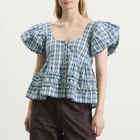 Damson Madder Women's Summer Joy Blouse in Blue