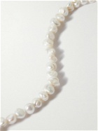 Hatton Labs - Gnocchi Silver Pearl Necklace