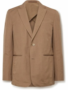 Orlebar Brown - Garret Slim-Fit Unstructured Linen and Cotton-Blend Suit Jacket - Brown