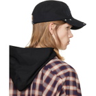 We11done Black Gothic Logo Vintage Baseball Cap