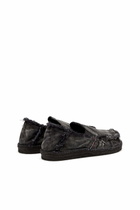 Diesel D-Lukas - Espadrilles in frayed denim - Moccasins and Mules Mens in Black