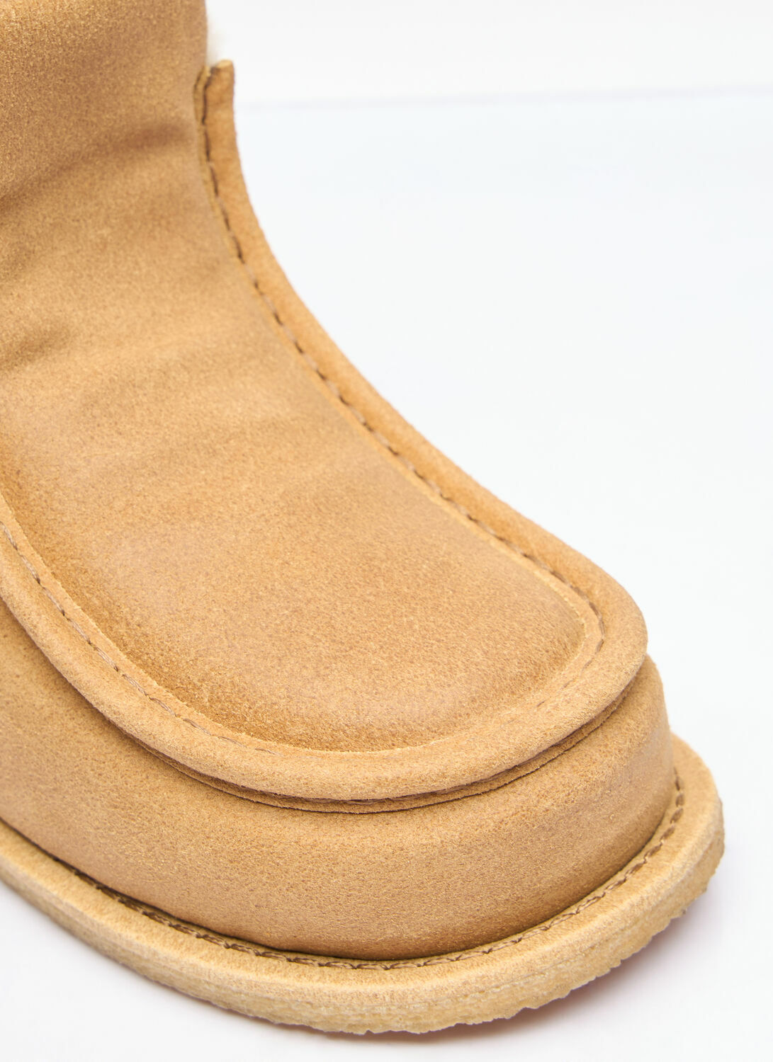 JW Anderson Suede Padded Ankle Boots