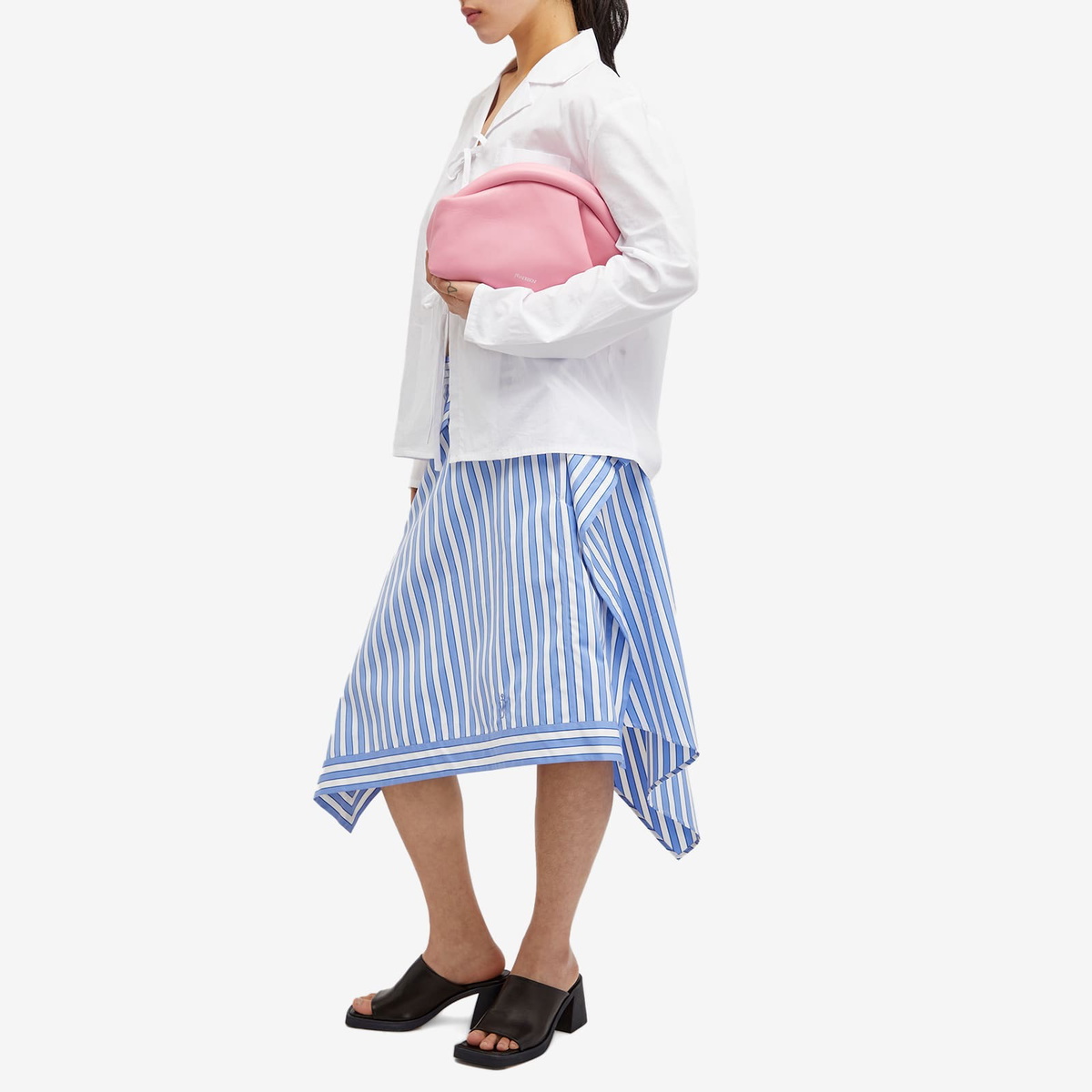 ポーチ Jw Anderson Embroidered Fabric Beauty Case JW Anderson Logo Jacquard Zip Pouch | Grey | FARFETCH