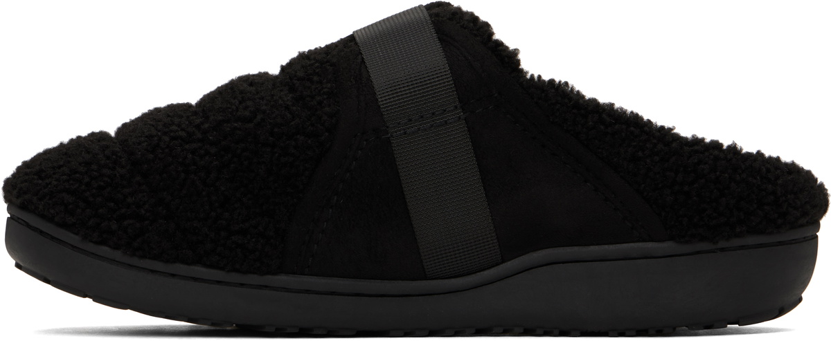 A.P.C. Black SUBU Edition Belt Line Slippers