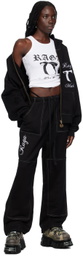 Raga Malak Black Zip Hoodie