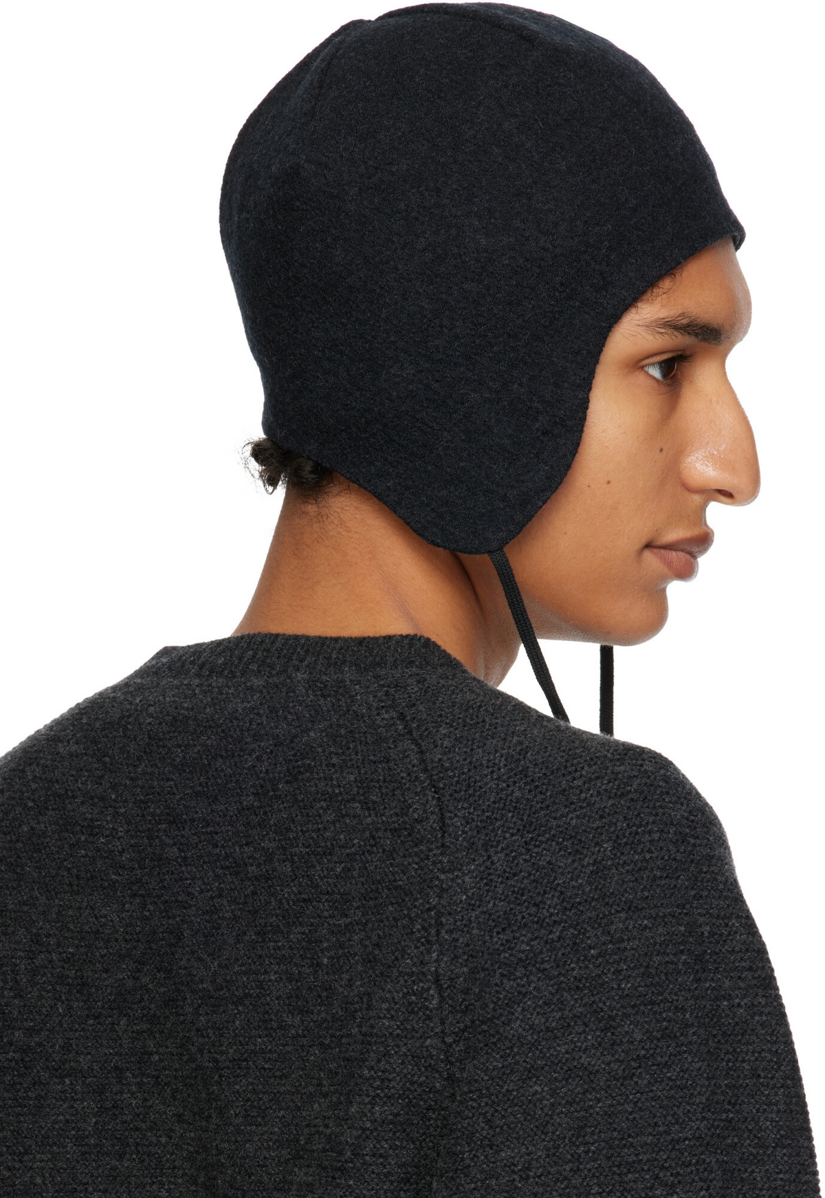 Lady White Co. Gray Ear Flap Cap
