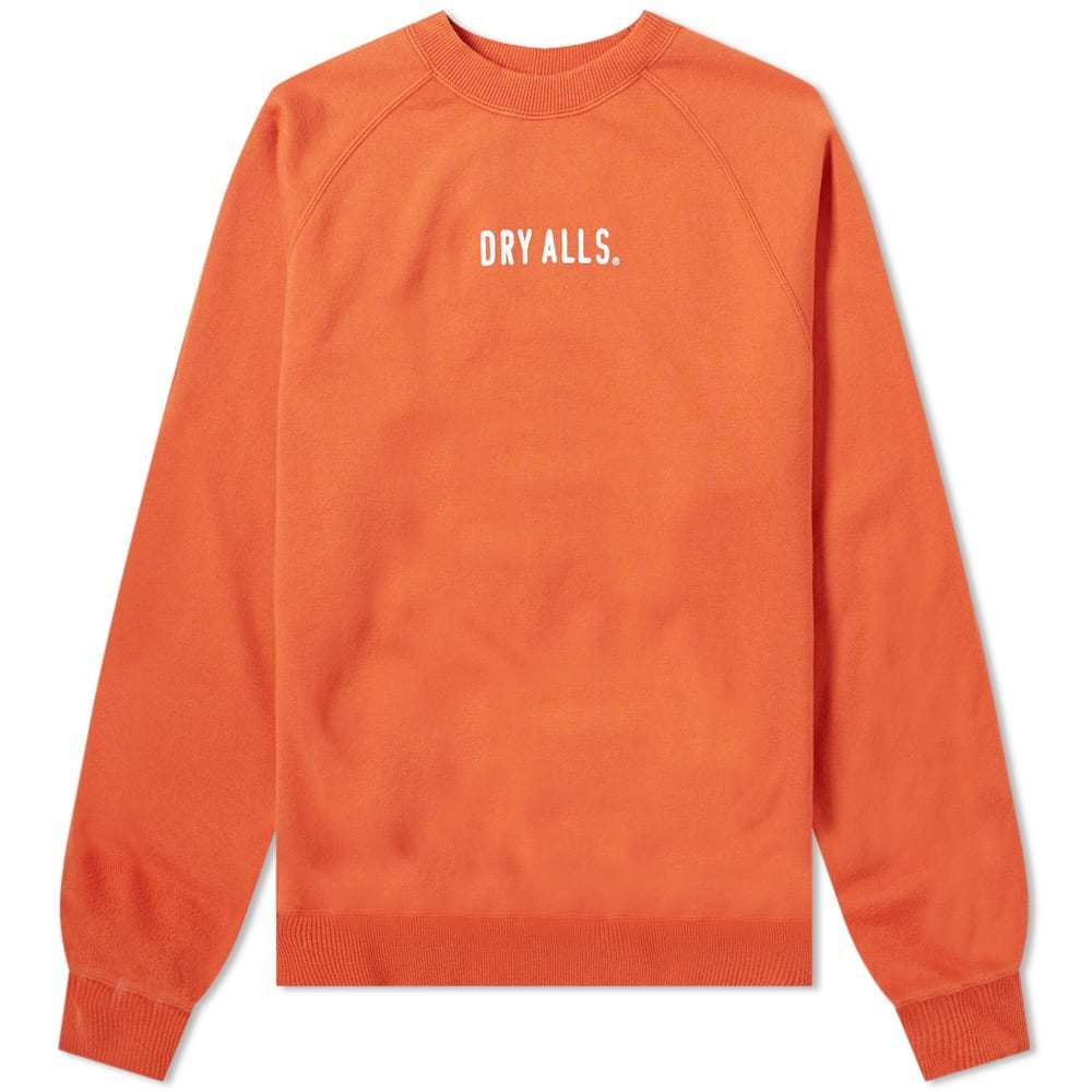 Human Made Logo Raglan Sweat Orange Human Made