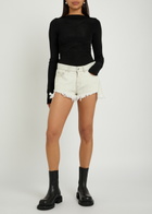 Rick Owens Temple Stretch-jersey top Black