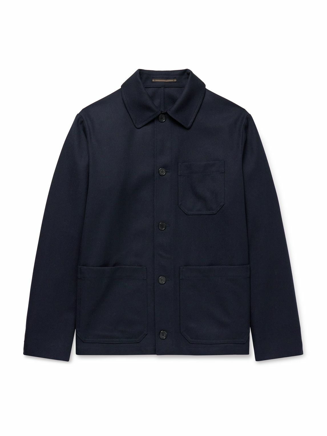 Incotex - Twill Chore Jacket - Blue