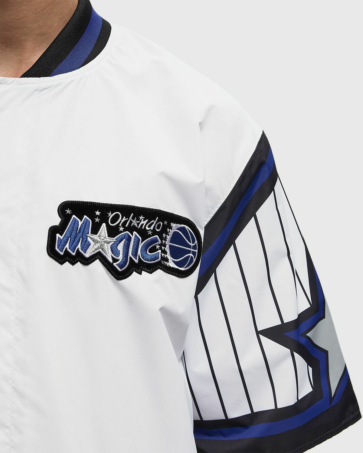 Mitchell & Ness NBA WHITE JACKET ORLANDO MAGIC 1995-96 White Mens Overshirt