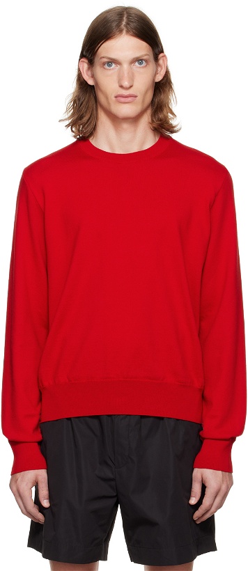 Photo: The Row Red Panetti Sweater