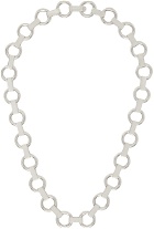 Jil Sander Silver New Chain Necklace