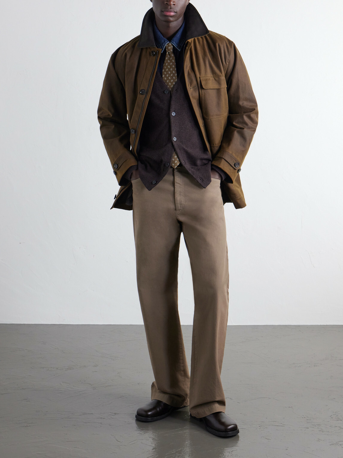 Rag & Bone - Vernon Cashmere Cardigan - Brown
