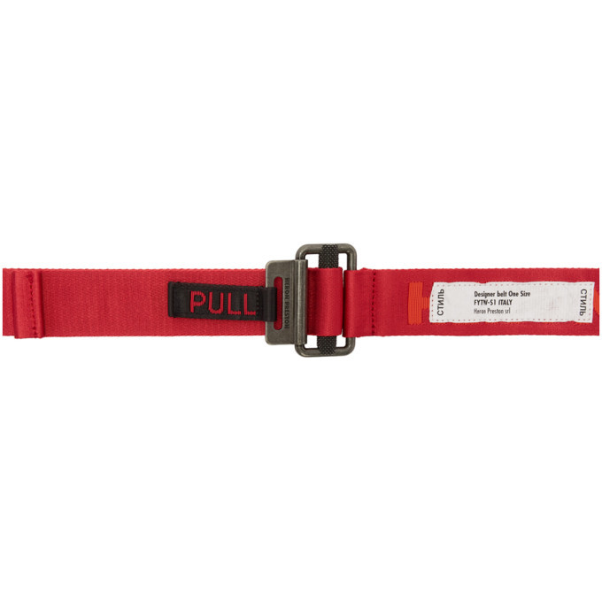 国内正規 イーストランド Heron Preston / KK HANDLE JACQUARD TAPE BELT Very Goods | JACQUARD TAPE BELT - Heron Preston