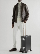 Globe-Trotter - No Time to Die 18&quot; Leather-Trimmed Carbon Fibre Carry-On Suitcase