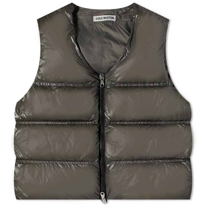 Photo: Cole Buxton Men's Down Insulated Gilet in Grey