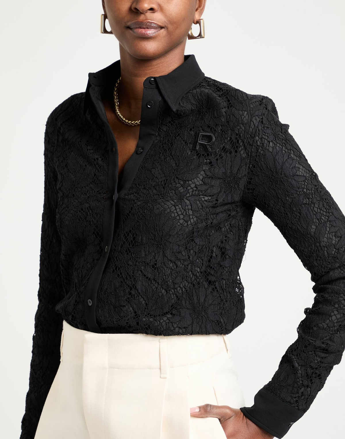 Rochas Womens Shirt in Black