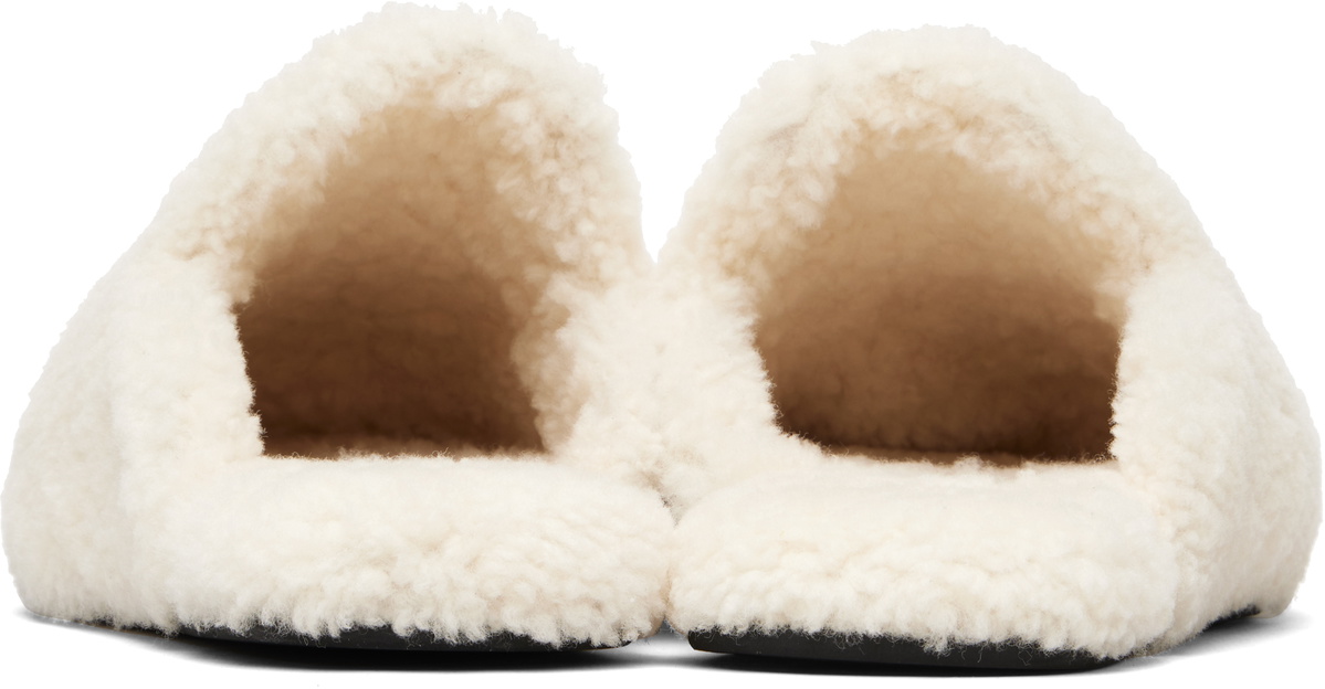 Tekla Off-White Home Slippers