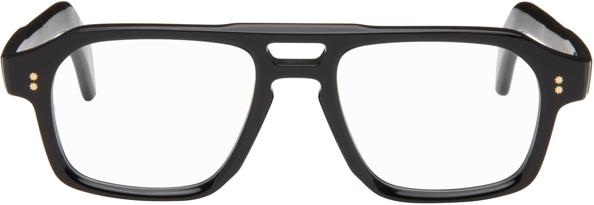 Cutler and Gross Black GR15 Aviator Optical Glasses