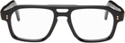 Cutler and Gross Black GR15 Aviator Optical Glasses