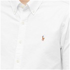 Polo Ralph Lauren Men's Classic BSR Oxford Button Down Shirt in White