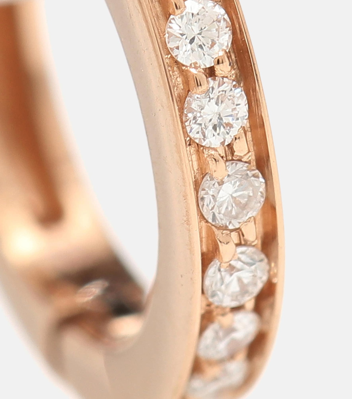 Repossi - Berbere 18kt rose gold single earring with diamonds