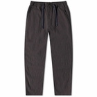 Universal Works Men's High Water Trouser in Indigo/Brown