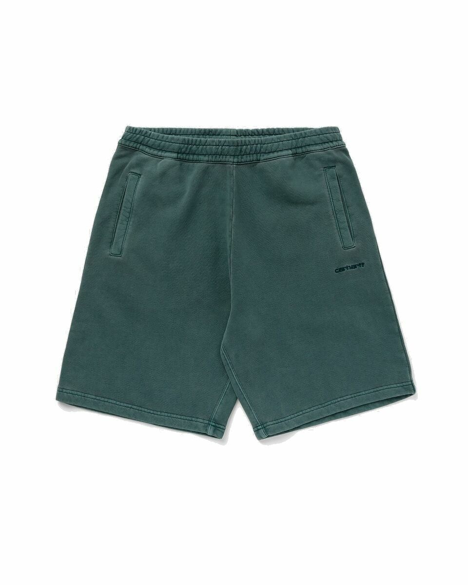 Photo: Carhartt Wip Duster Sweat Short Green - Mens - Sport & Team Shorts