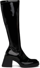 Justine Clenquet Black Chloë High Boots