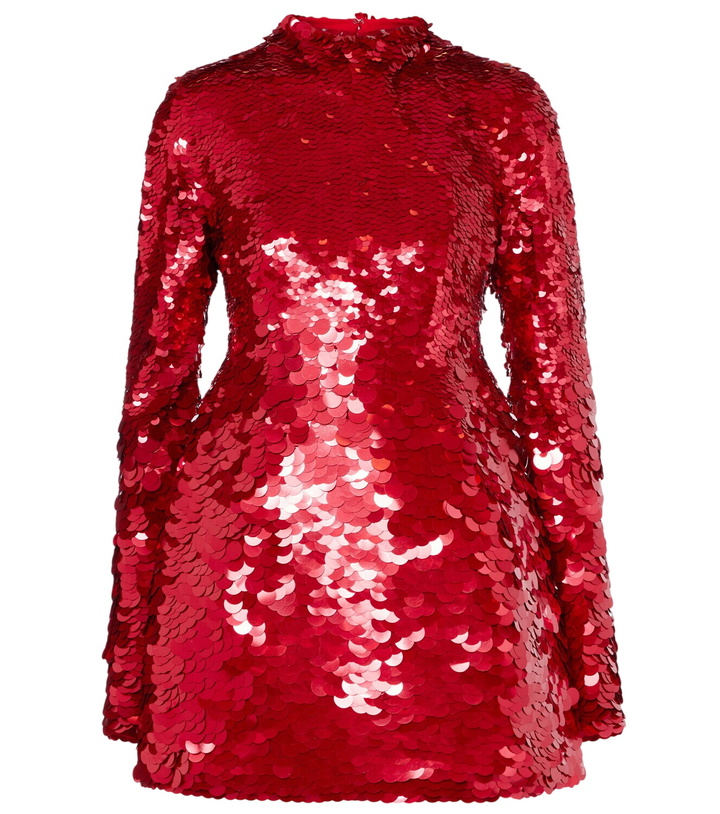 Photo: Sportmax Terfrite sequined jersey minidress