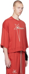 Rick Owens Red Champion Edition Tommy T-Shirt