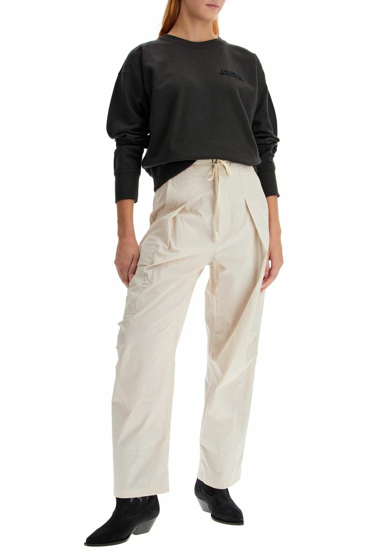 【送料&関税込】Marant Atoile Rebeccas Cargo Pants Etoile Isabel Marant - Rebecca Khaki Cargo Pants