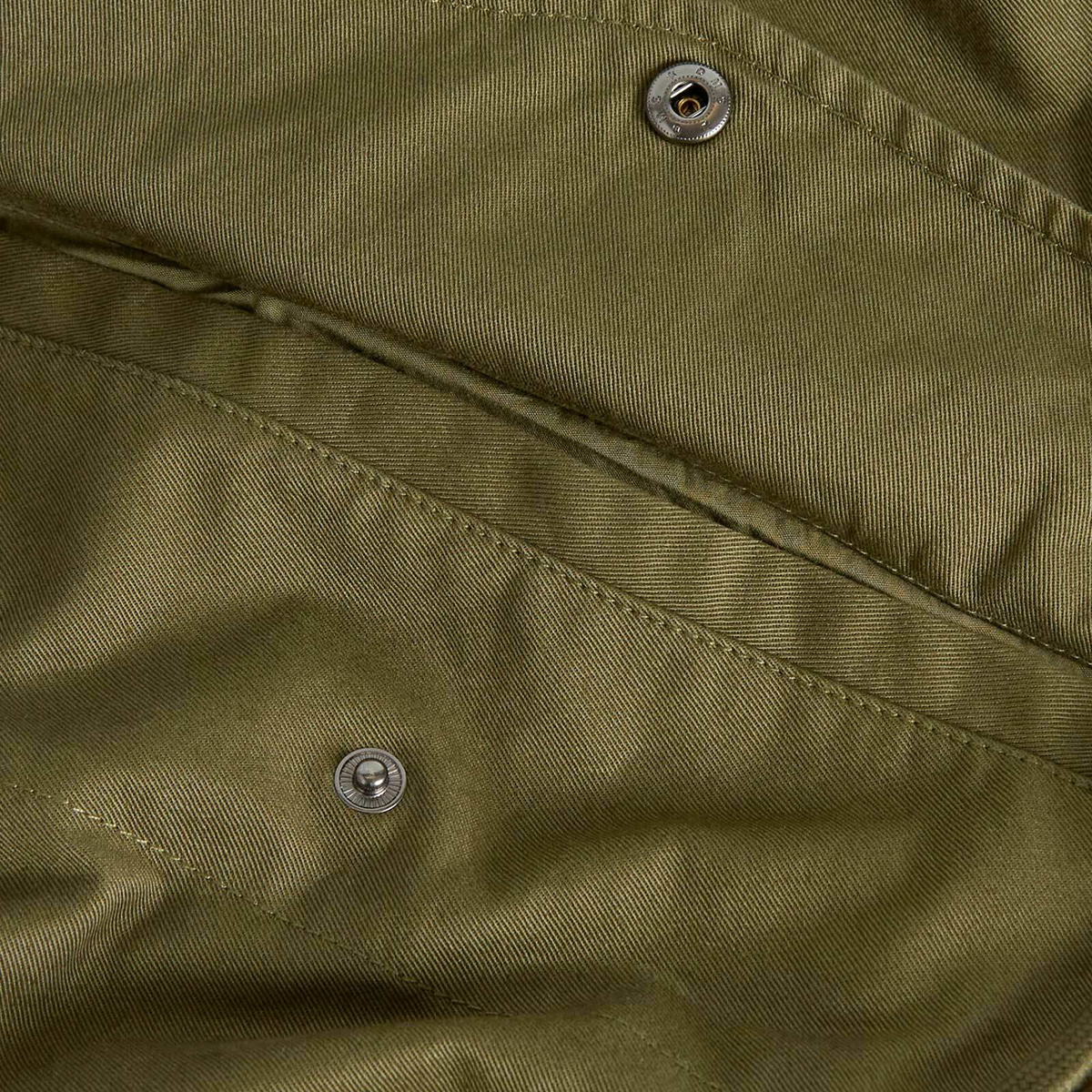 END. x Universal Works Men's Shipp Inn Parka Jacket in Light Olive