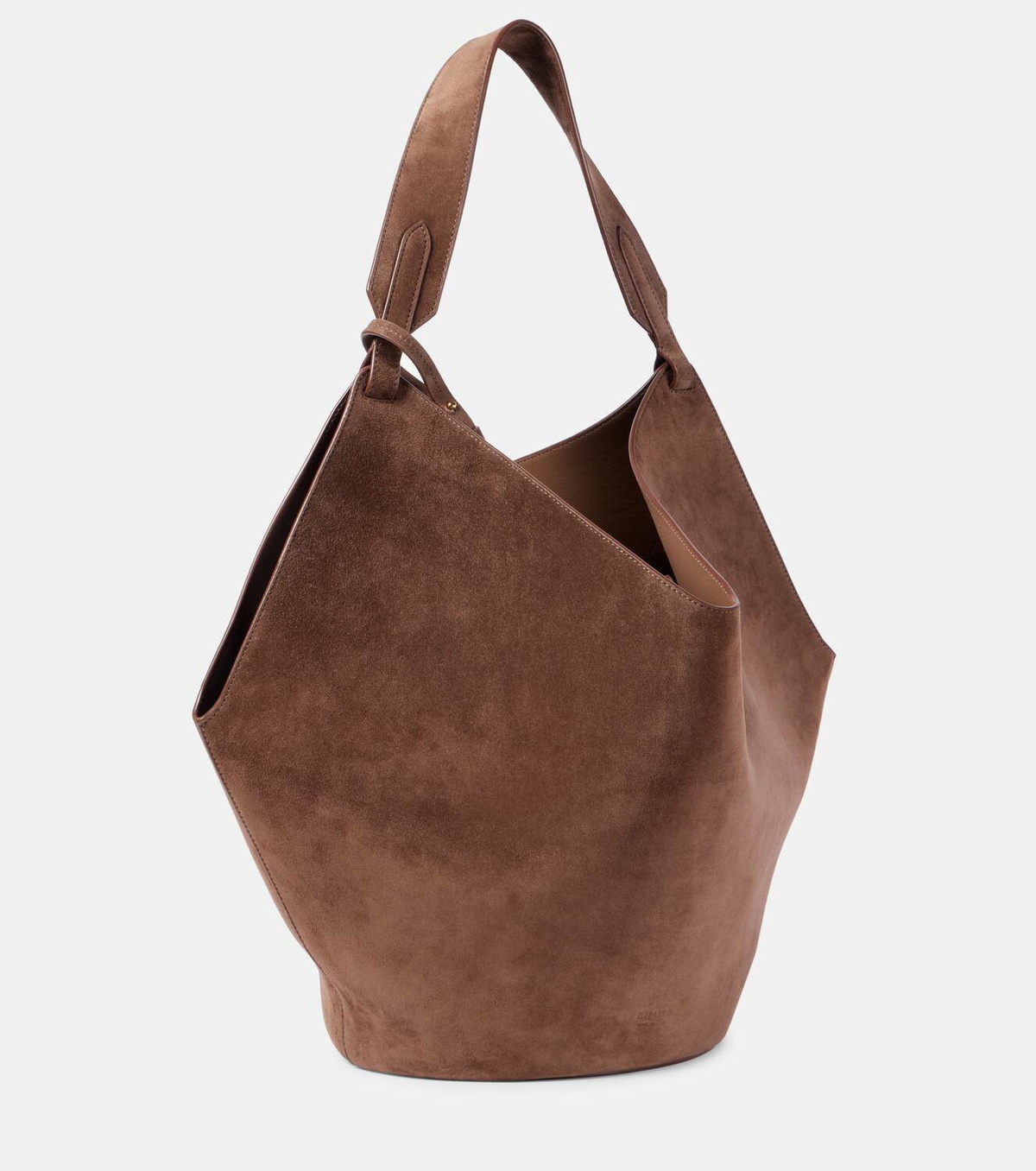 Khaite Lotus Medium suede tote bag Khaite