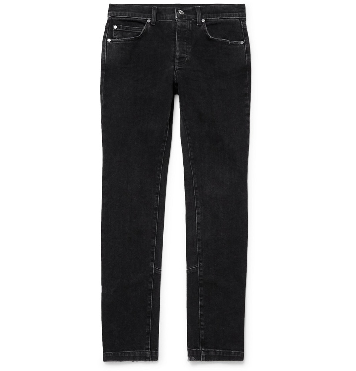 Photo: Rhude - Skinny-Fit Distressed Denim Jeans - Black