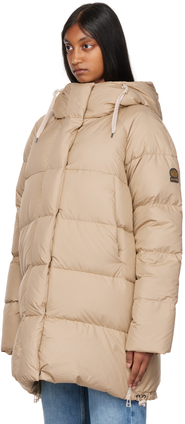Kanuk Beige Kiruna Down Jacket