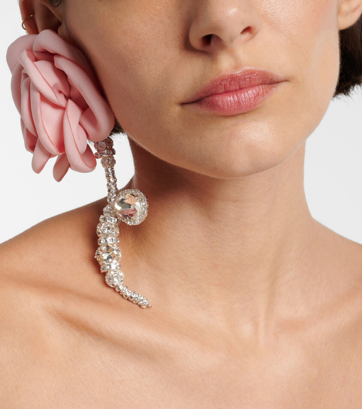 Magda Butrym Embellished gold-plated single earring